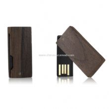 Girado de madeira Mini USB Flash Disk images