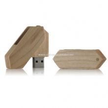 Disque USB pivoté en bois images
