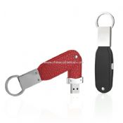 Otočené Kožený USB Flash Disk images