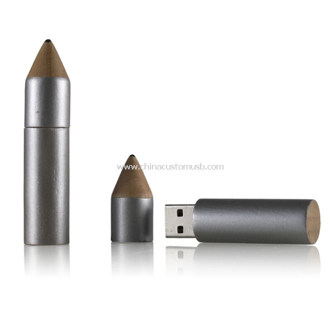 Crayon en bois USB Flash Drive