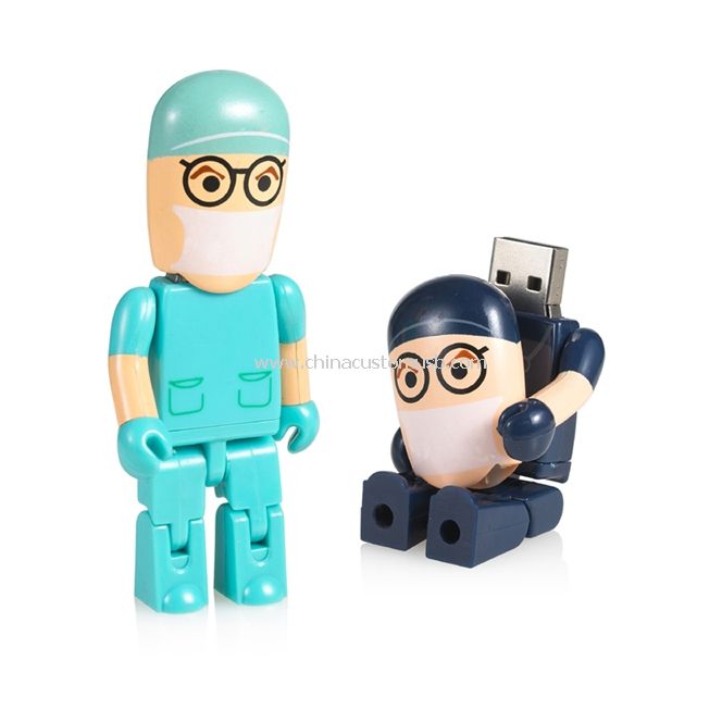 ABS Doctor shape USB Flash Drive