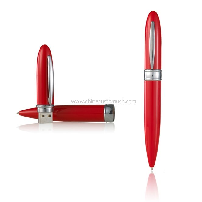 Caneta colorida USB