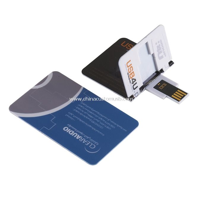 Cartão USB Flash Drive de impressão de cor cheia
