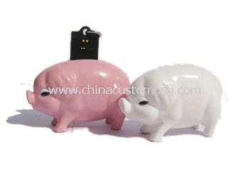Plastique forme cochon USB cadeau
