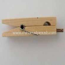 wooden clip usb flash Drive images