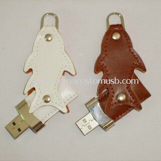 Couro árvore Usb Flash memória