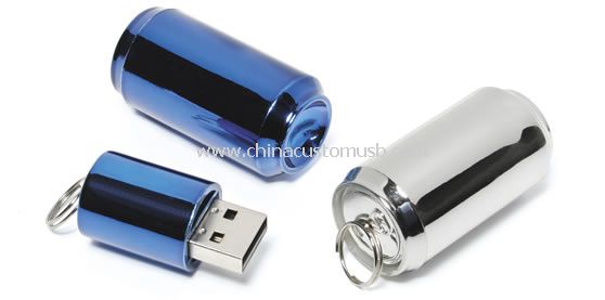 Metal Can usb flash drive