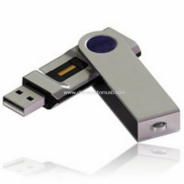 پیچ درایو فلش USB اثر انگشت