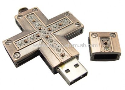 Metal Cruz USB Flash Drive