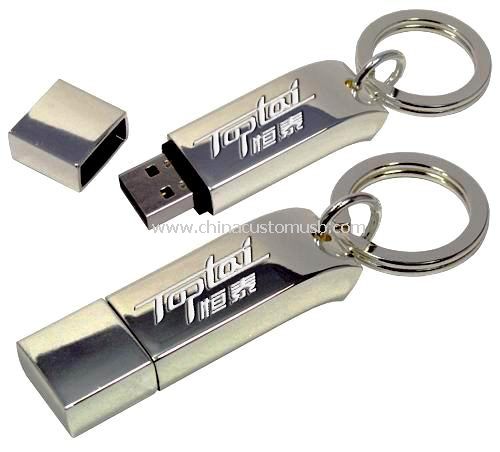 Logam terukir usb flash drive