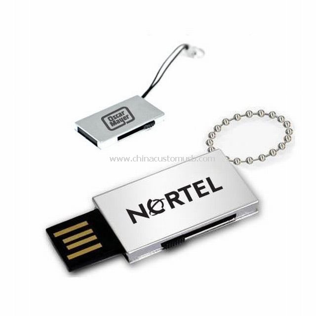 Mini metall USB glimtet kjøre