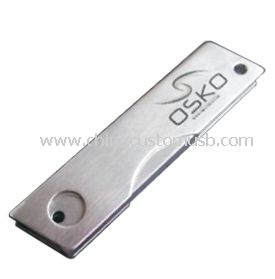 Тонкий металл USB флэш-накопитель