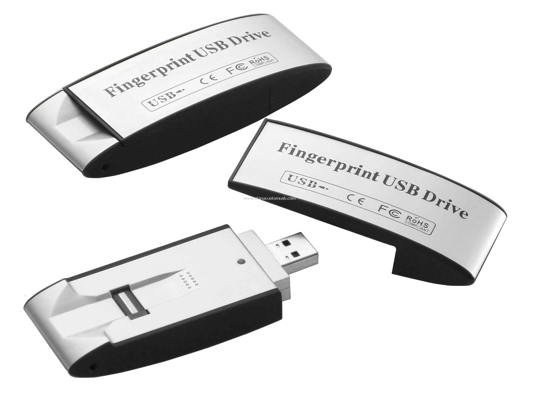 Impresión USB Flash Drive de moda dedo