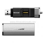 Kovové pouzdro Finger tisk USB Flash disk images
