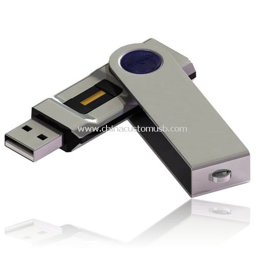Sidik jari logam USB Flash Drive