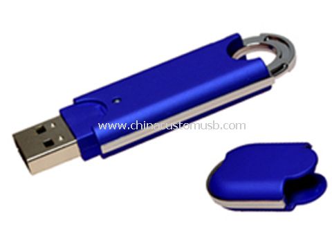 Plastic USB Flash Drive with Hook