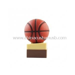 Basketball PVC USB glimtet kjøre