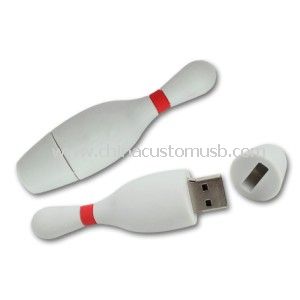 محرك فلاش PVC USB البولينغ