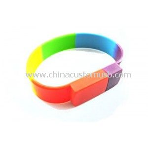Красочный браслет USB флэш-накопитель