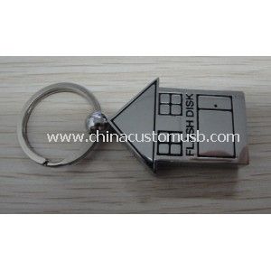 Metal House USB Flash Drive