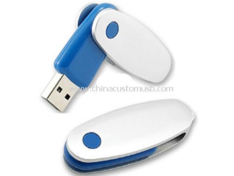 Пластикові поворот USB флеш-накопичувачі