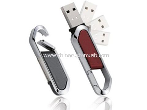 USB villanás vezet-val karabiner