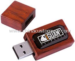 Promosi kayu USB flash Drive