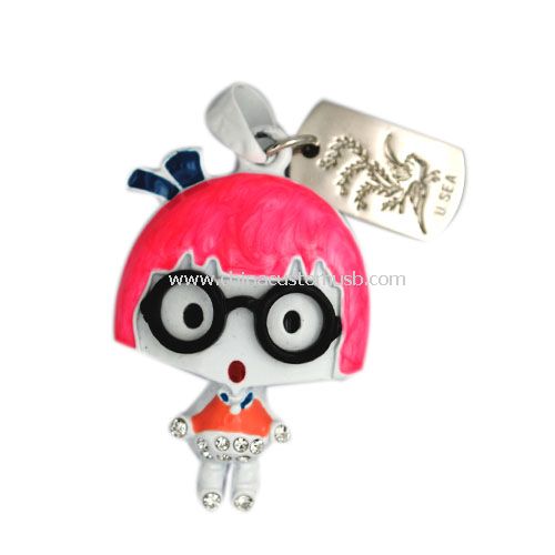 girl USB drive