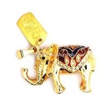 Éléphant de bijoux clé USB images