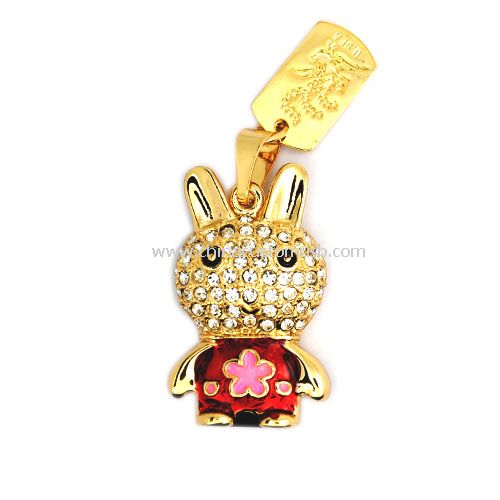 Jewelry rabbit USB drive