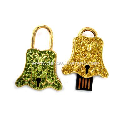 Jewelry Lock USB Flash drive