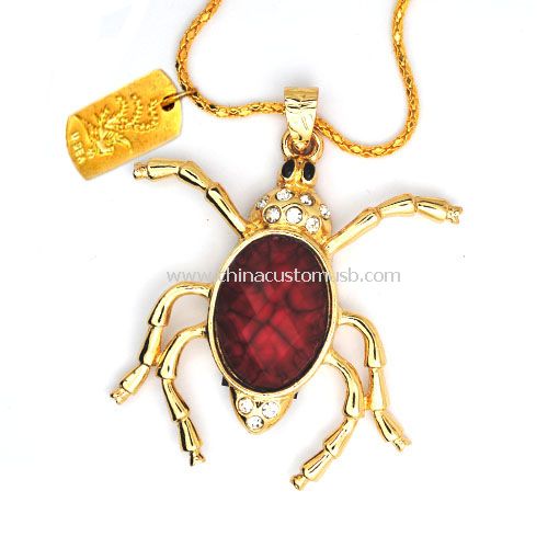 Jewelry beetle USB drive