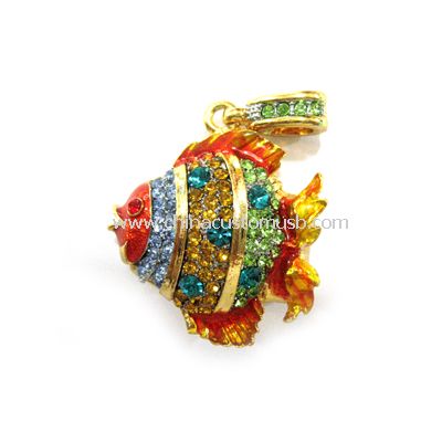 Jewelry Fish USB drive