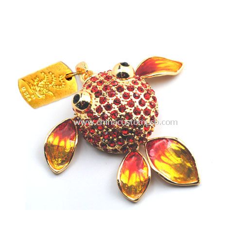 Joias peixe USB Flash drive