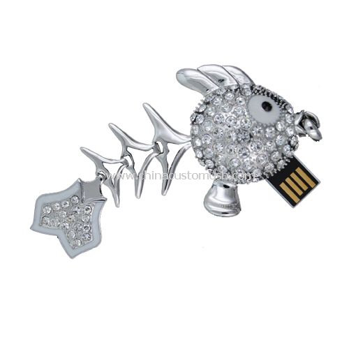 Lecteur de Fishbone USB bijoux