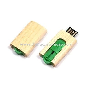 Kustom kayu USB Flash Drive memori