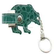 Forme personnalisée en cuir USB Flash Drive images