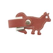 Animal shape Leather USB Disk images
