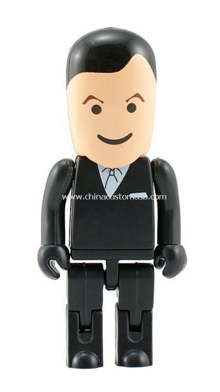 Člověka ve tvaru USB Flash disky