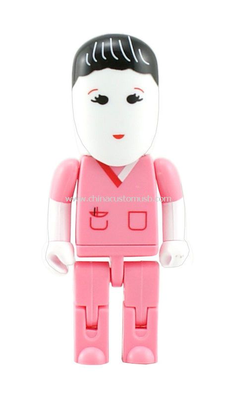 People Shaped Flash Memory Stick USB