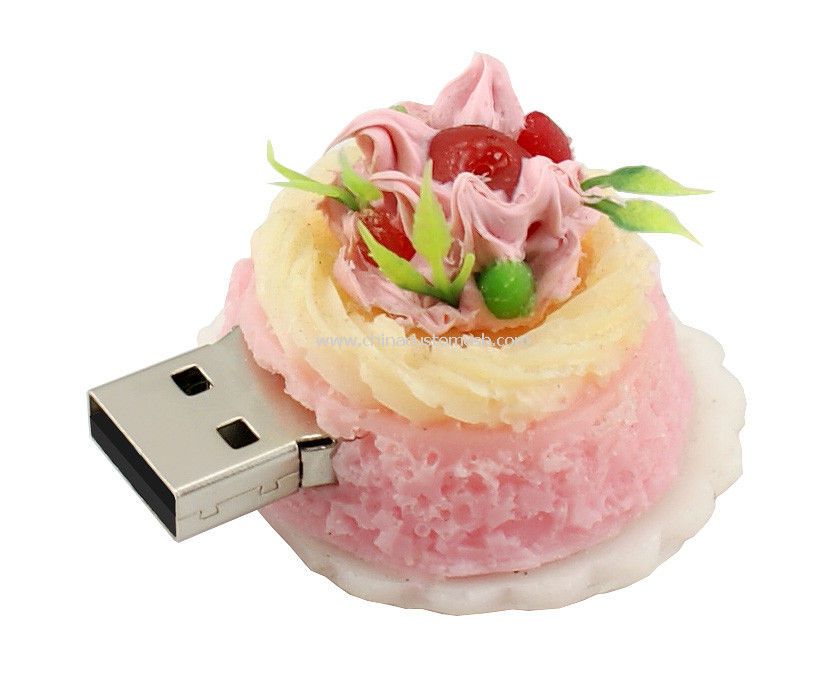 Werbe-Kuchen mit Formgedächtnis USB Stick