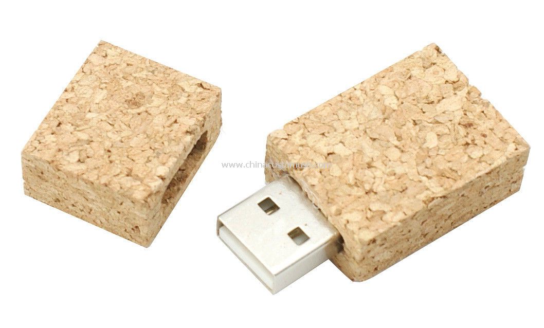 Bentuk kustom kayu USB Flash Drive