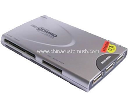KONCENTRATOR USB Card Reader idealna 3Port