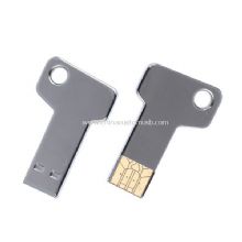 Mini Key Shape USB Key with Custom Laser Logo images