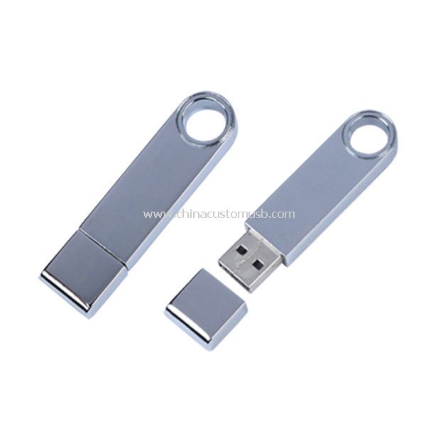 Металлический мини-USB флэш-накопитель