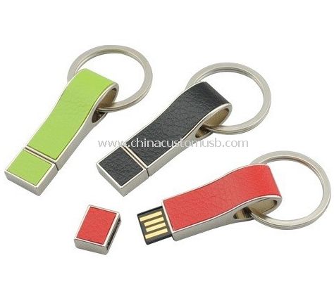 Clé USB en cuir