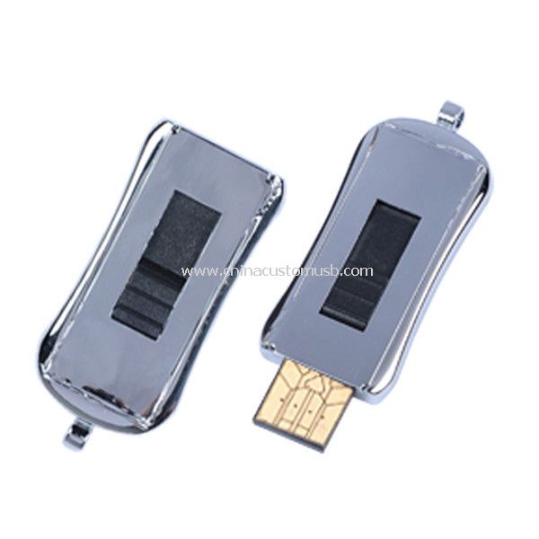 Metal case USB Stick with Custom Laser logo