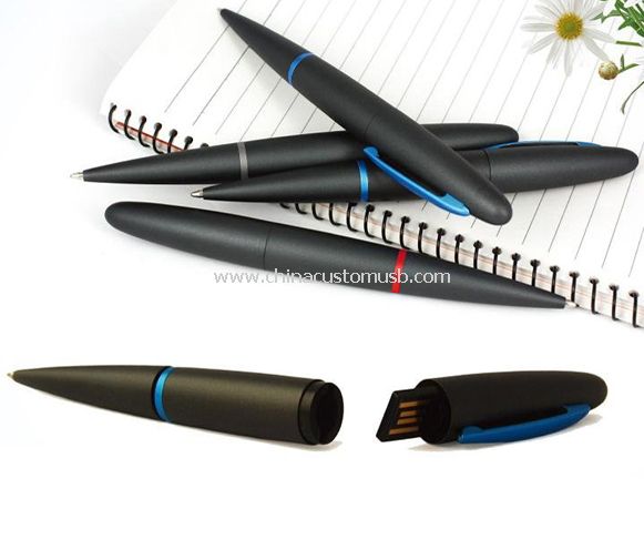 Metalowy długopis USB błysk przejażdżka