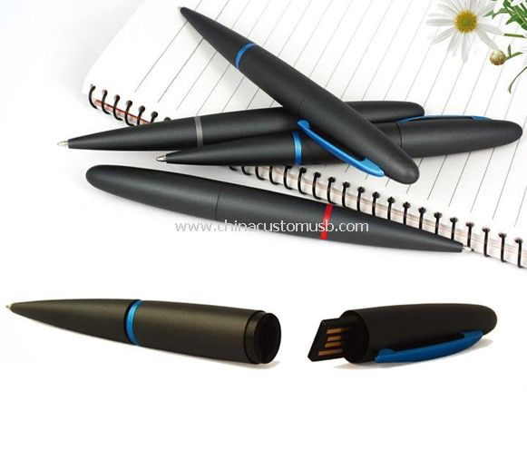 Pluma del metal USB Flash Drive