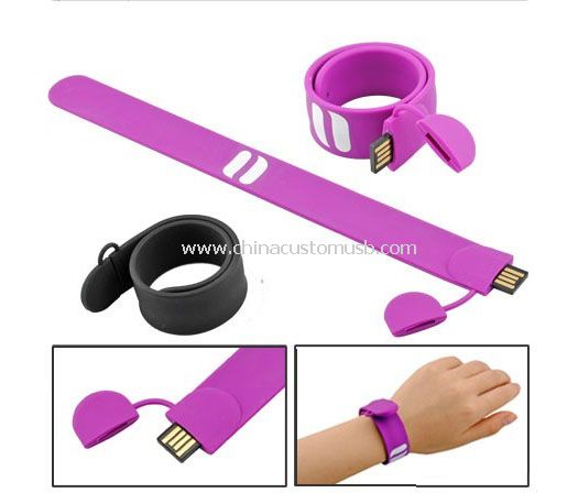 Snapped wristband USB Drive